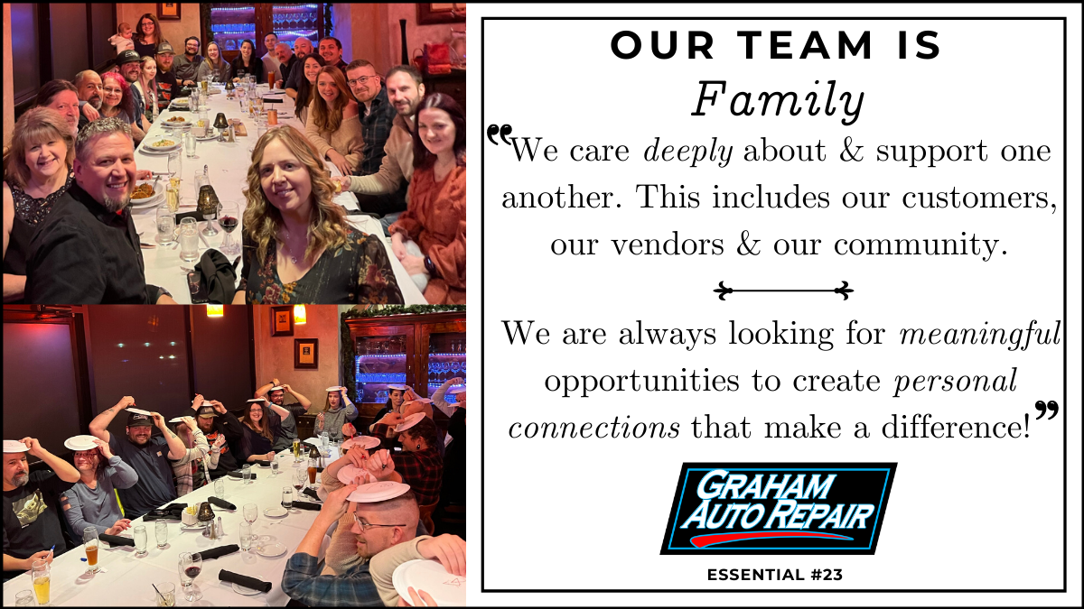 Graham Auto Repair Essentials - Our Team is Family!